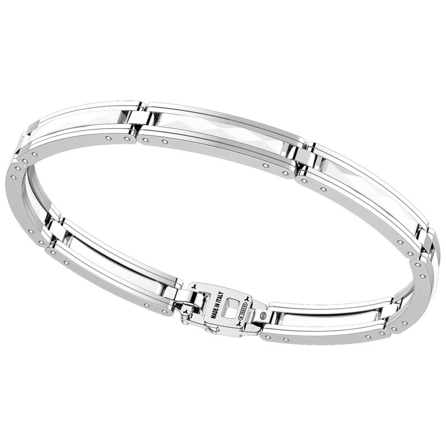 Zancan Gioielli Bracelets>Zancan Bracelet Made From Silver And Ceramic.