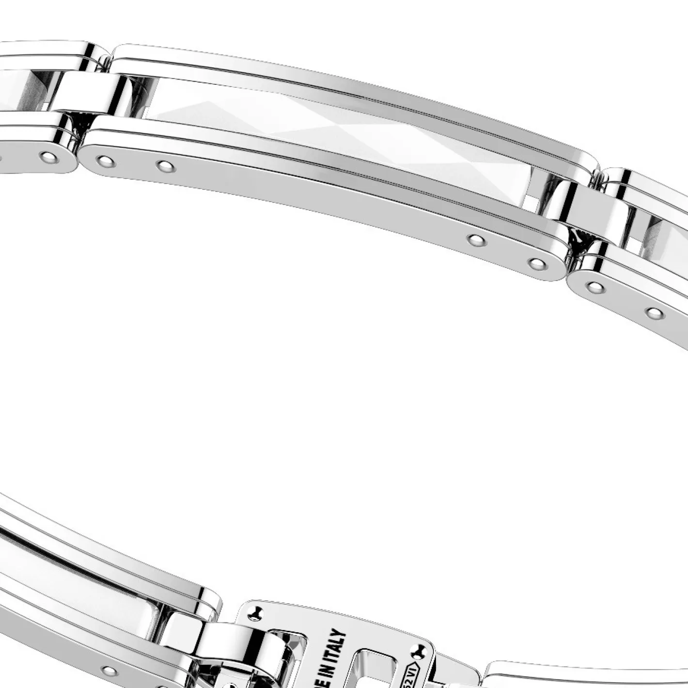 Zancan Gioielli Bracelets>Zancan Bracelet Made From Silver And Ceramic.