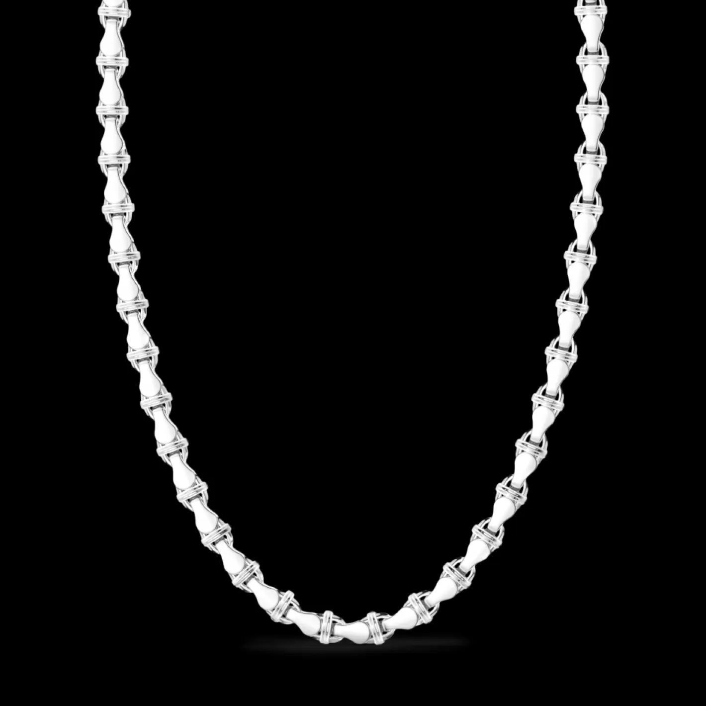 Zancan Gioielli Necklaces>Zancan Chain Necklace In Silver.