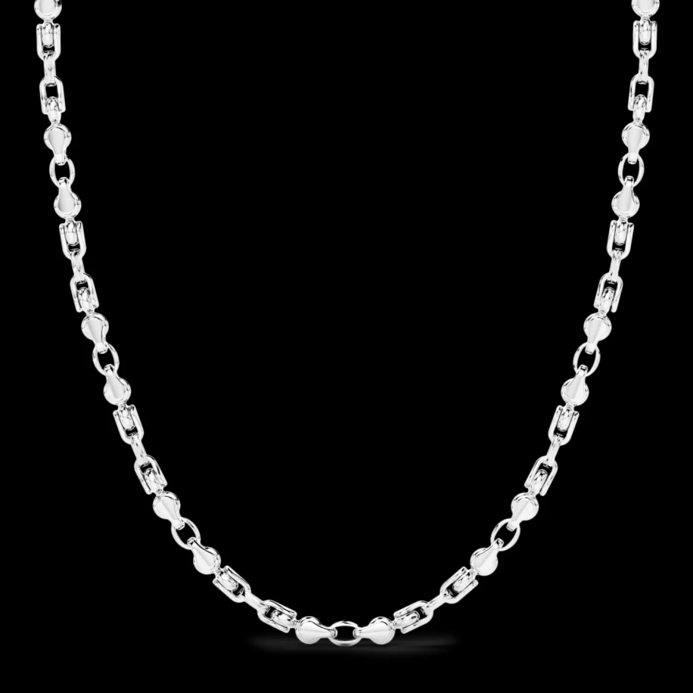 Zancan Gioielli Necklaces>Zancan Chain Necklace In Silver.