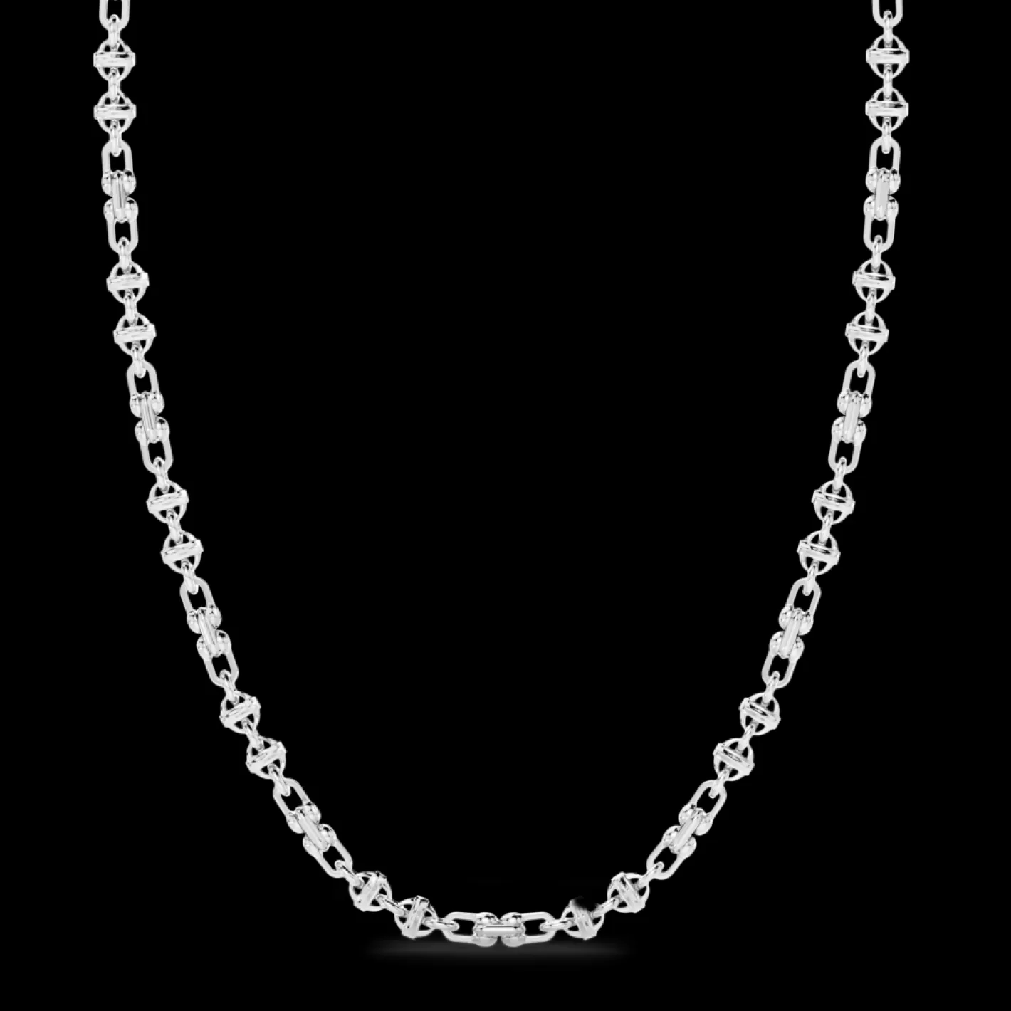 Zancan Gioielli Necklaces>Zancan Chain Necklace In Silver.