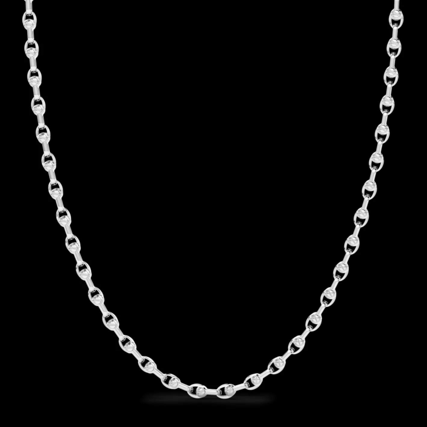 Zancan Gioielli Necklaces>Zancan Chain Necklace In Silver.