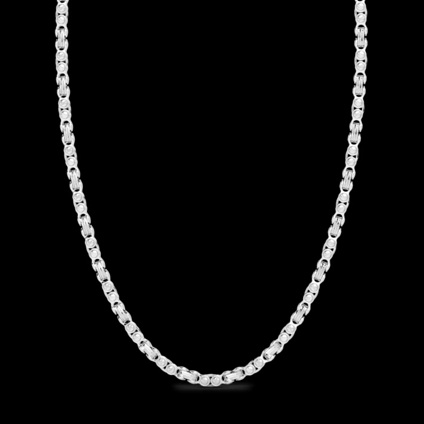 Zancan Gioielli Necklaces>Zancan Chain Necklace In Silver.