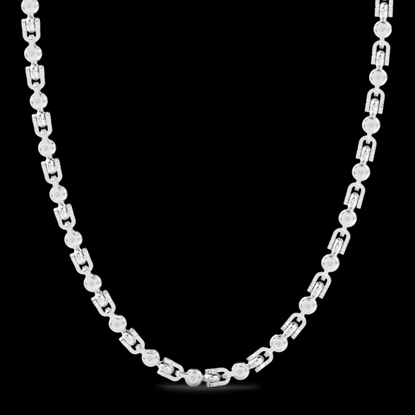 Zancan Gioielli Necklaces>Zancan Chain Necklace In Silver.