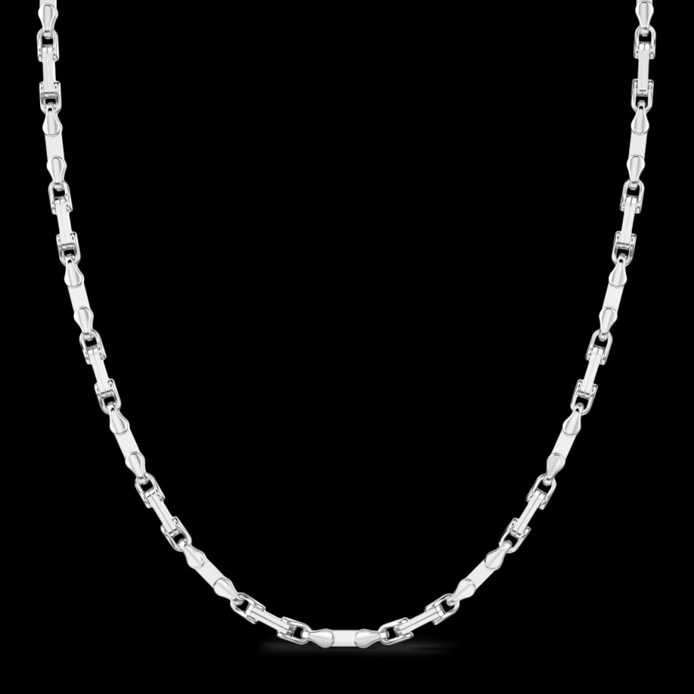 Zancan Gioielli Necklaces>Zancan Chain Necklace In Silver.