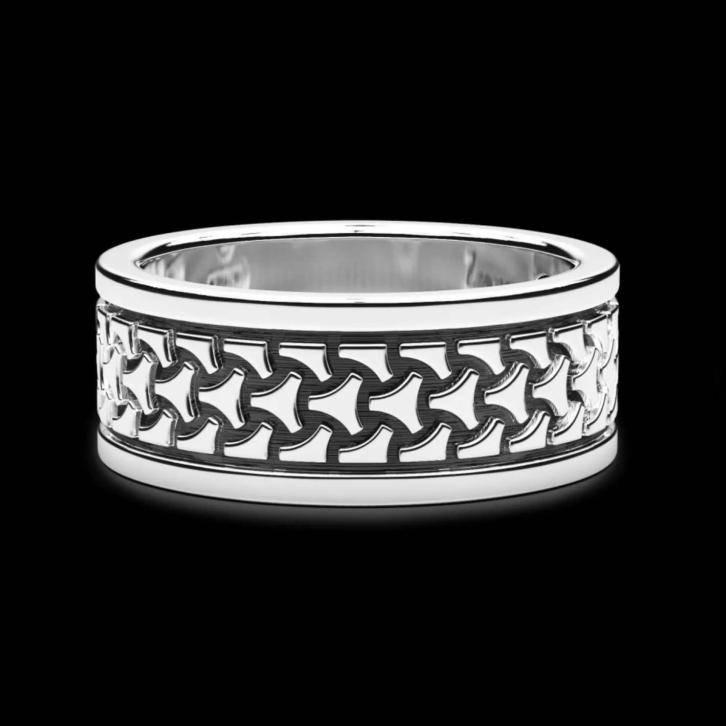 Zancan Gioielli Rings>Zancan Silver Band Ring.