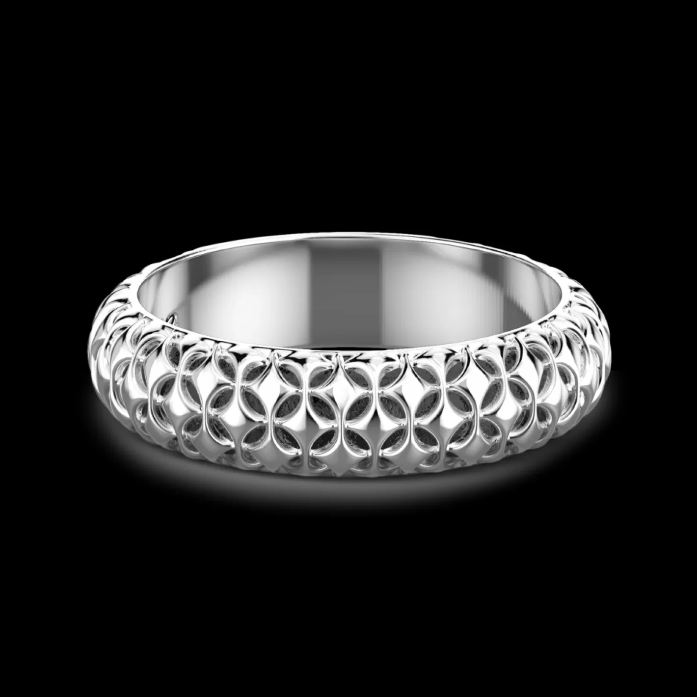 Zancan Gioielli Rings>Zancan Silver Band Ring.