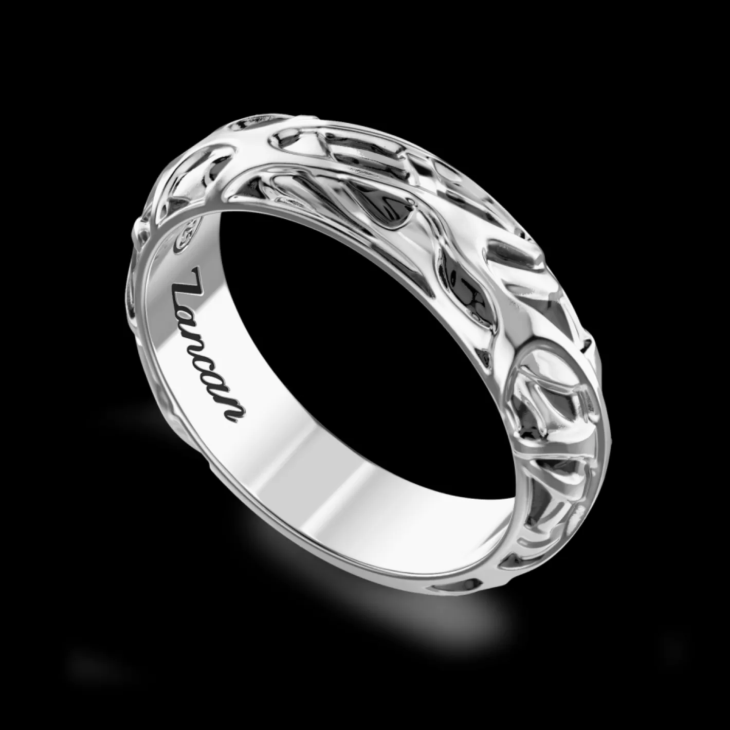 Zancan Gioielli Rings>Zancan Silver Band Ring.