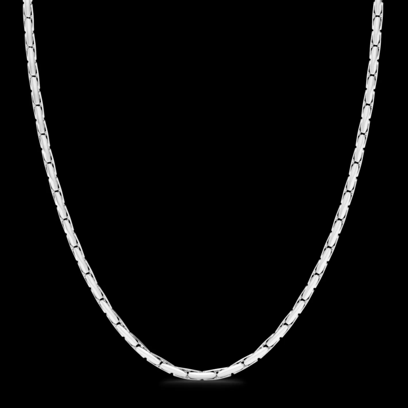 Zancan Gioielli Necklaces>Zancan Silver Chain Necklace.