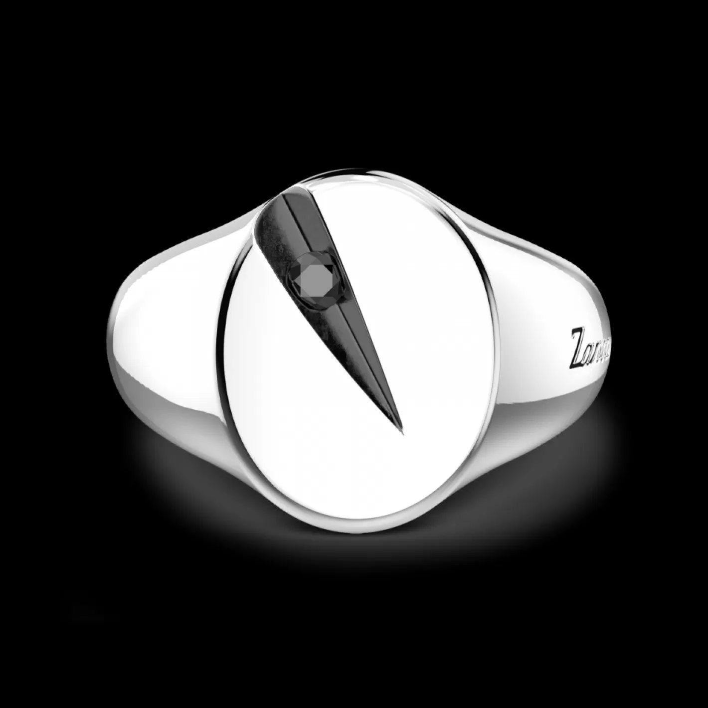 Zancan Gioielli Rings>Zancan Silver Chevalier Ring.