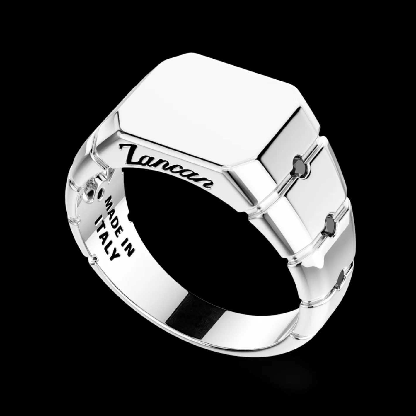 Zancan Gioielli Rings>Zancan Silver Chevalier Ring.