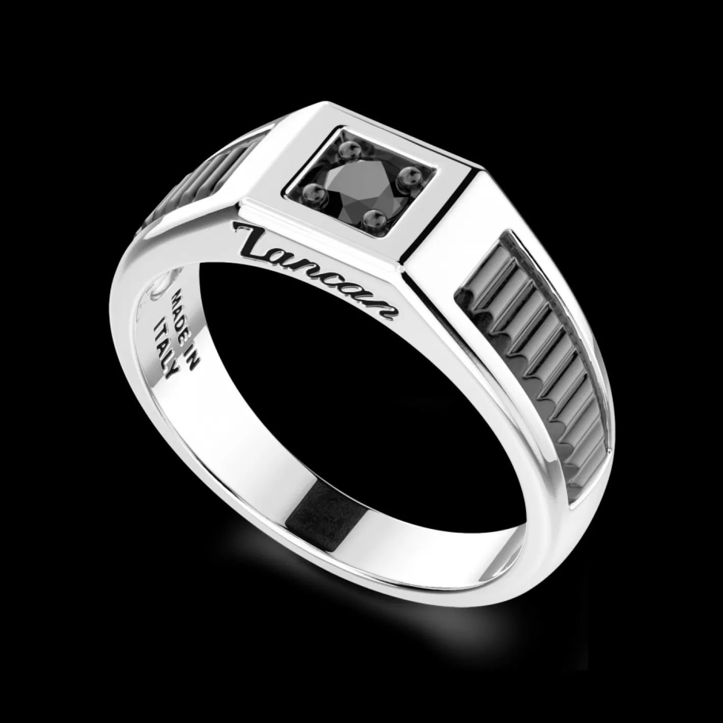 Zancan Gioielli Rings>Zancan Silver Chevalier Ring.