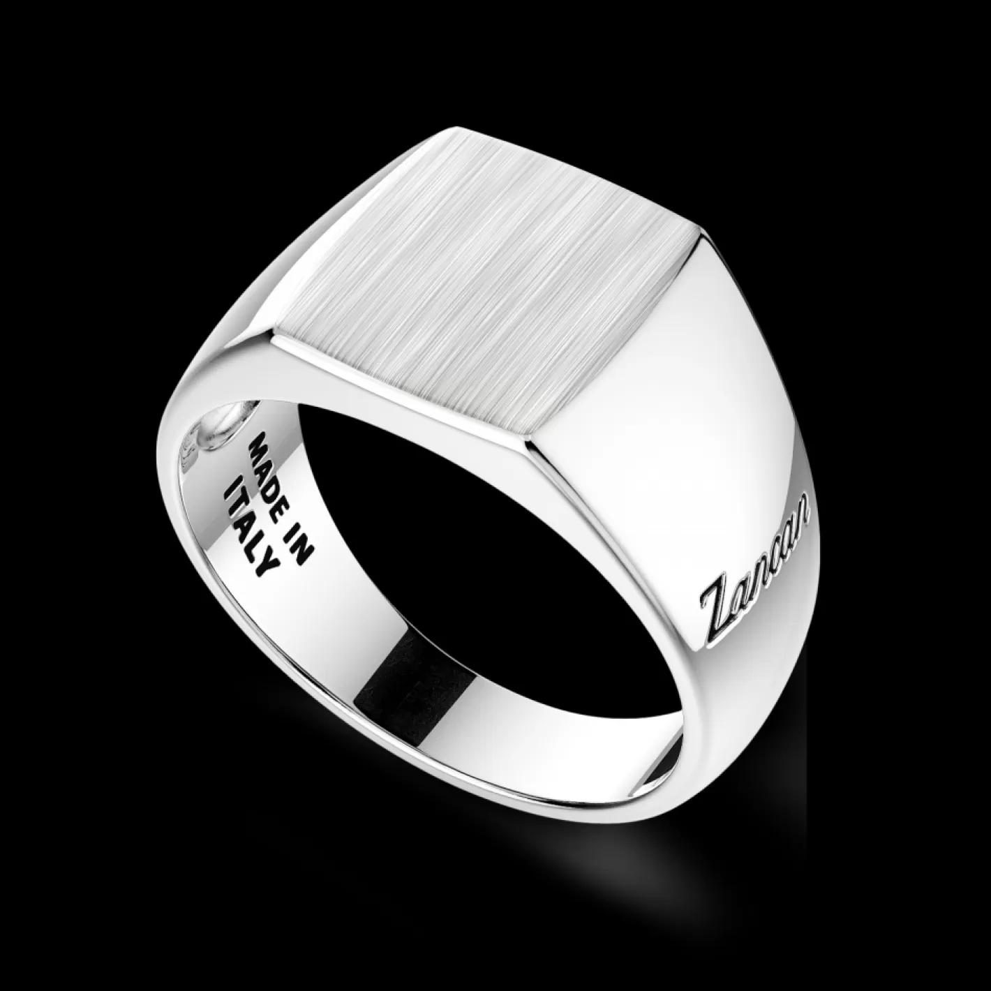 Zancan Gioielli Rings>Zancan Silver Chevalier Ring.