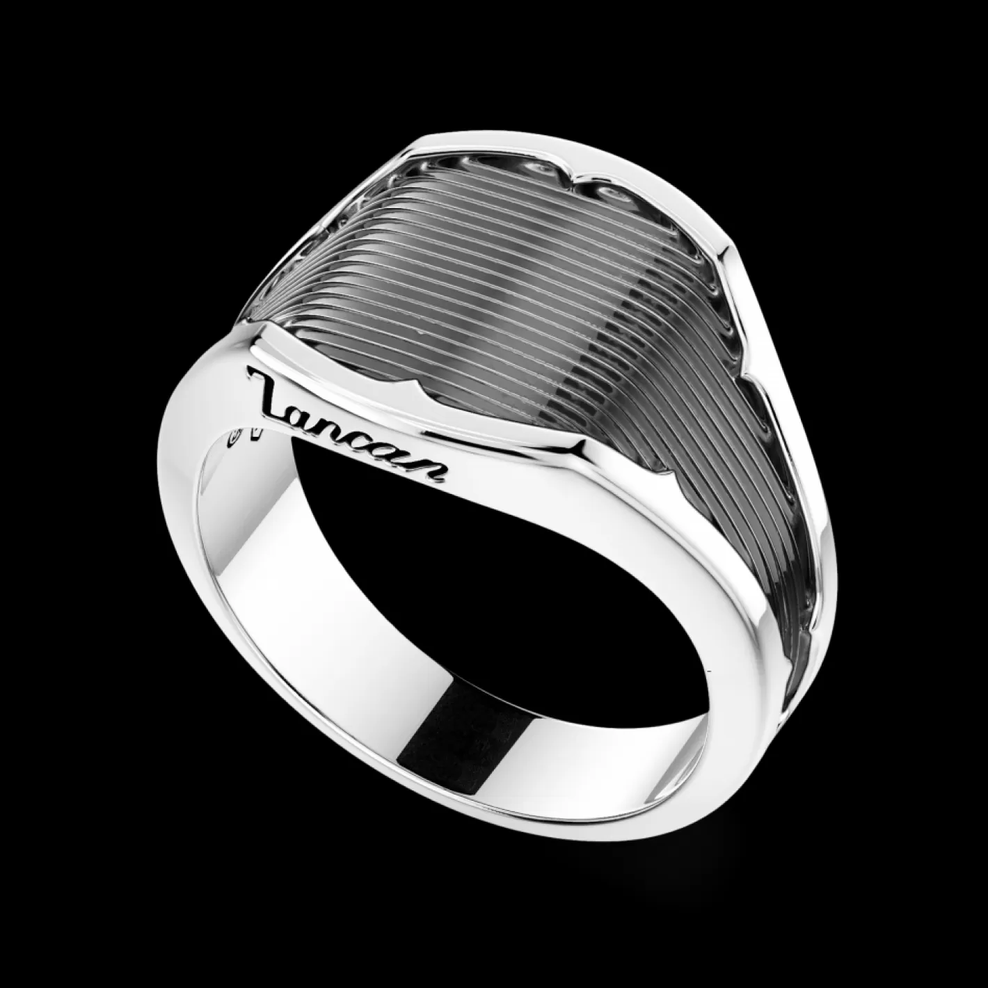 Zancan Gioielli Rings>Zancan Silver Chevalier Ring.