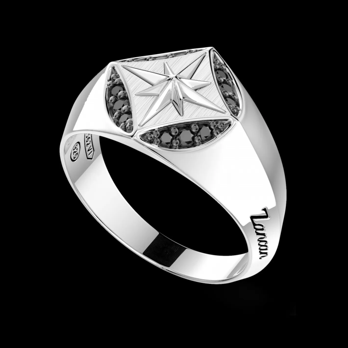 Zancan Gioielli Rings>Zancan Silver Chevalier Ring.