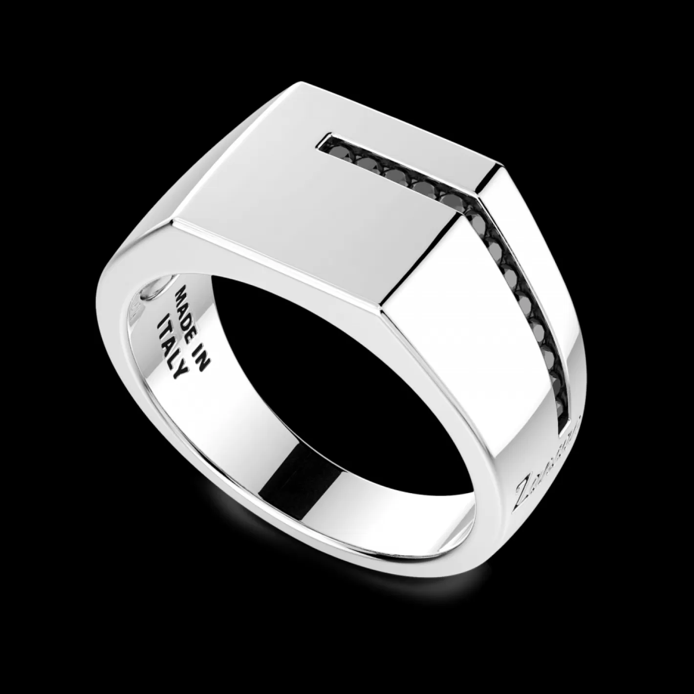 Zancan Gioielli Rings>Zancan Silver Chevalier Ring.