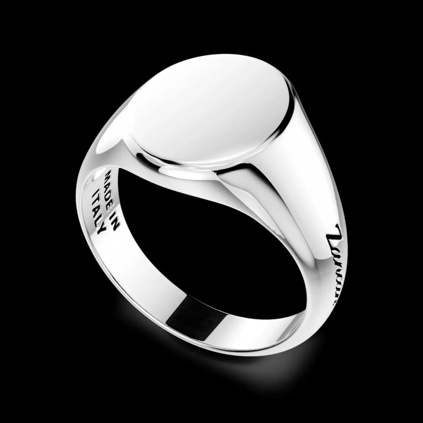 Zancan Gioielli Rings>Zancan Silver Chevalier Ring.