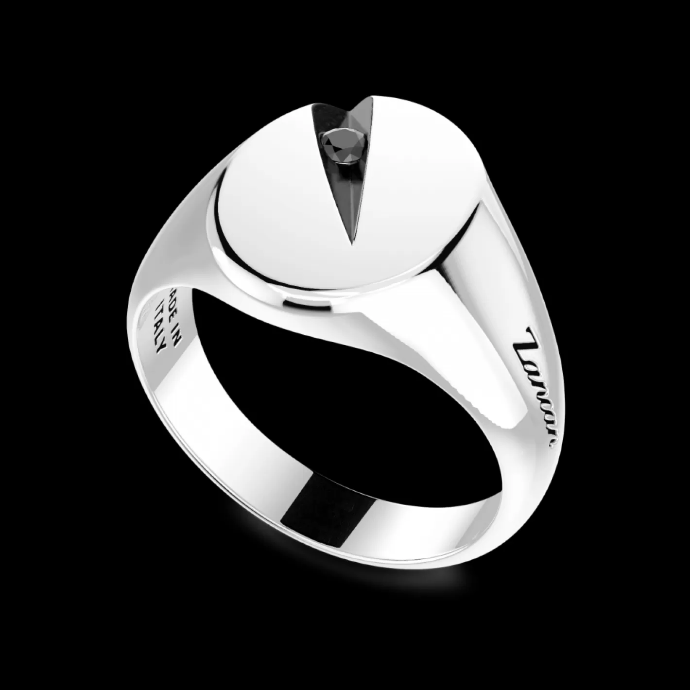 Zancan Gioielli Rings>Zancan Silver Chevalier Ring.