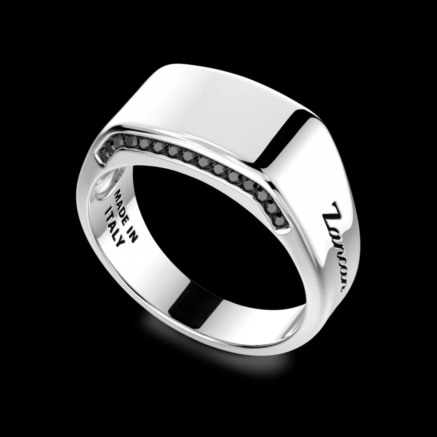 Zancan Gioielli Rings>Zancan Silver Chevalier Ring.