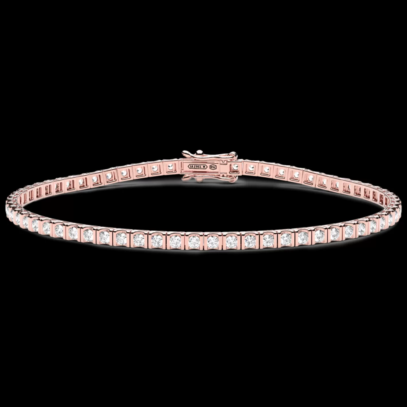 Zancan Gioielli Bracelets>Zancan Tennis Bracelet In 18K Gold And Diamonds.