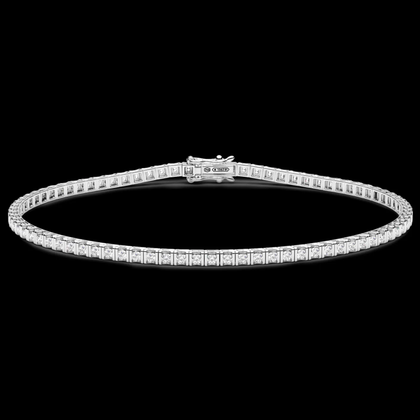 Zancan Gioielli Bracelets>Zancan Tennis Bracelet In 18K Gold And Diamonds.