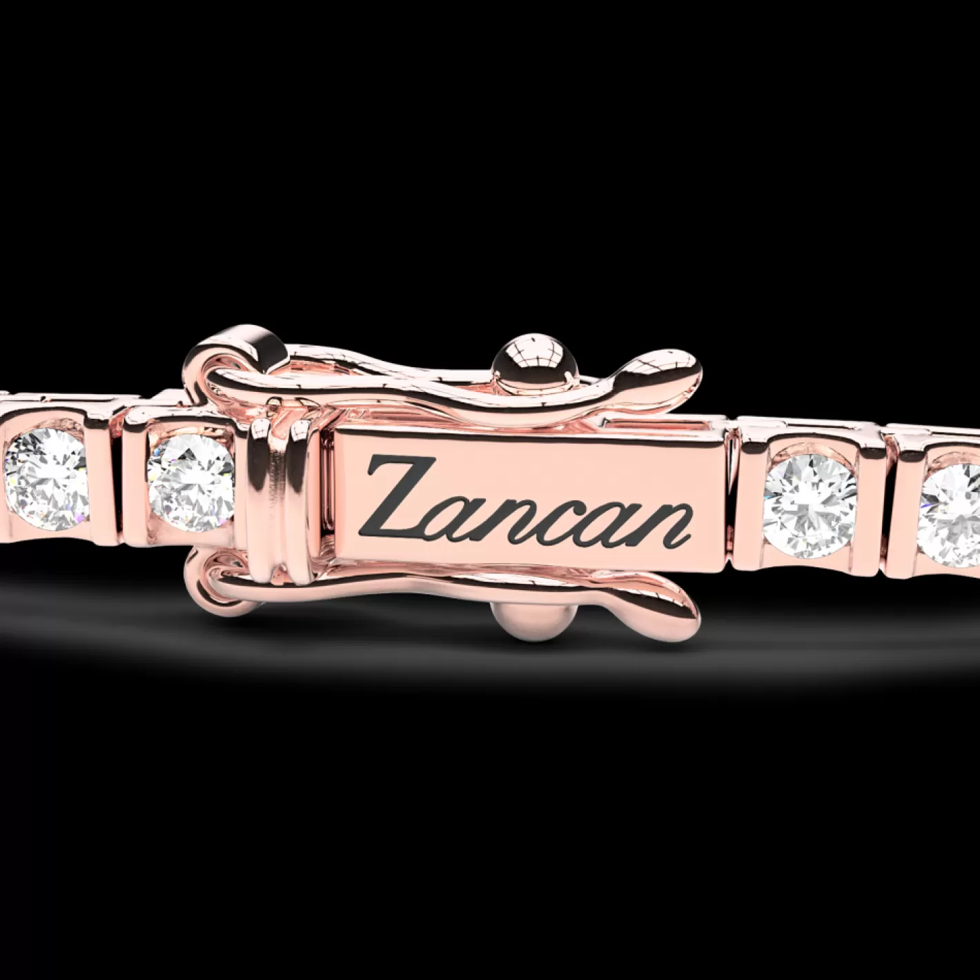 Zancan Gioielli Bracelets>Zancan Tennis Bracelet In 18K Gold And Diamonds.