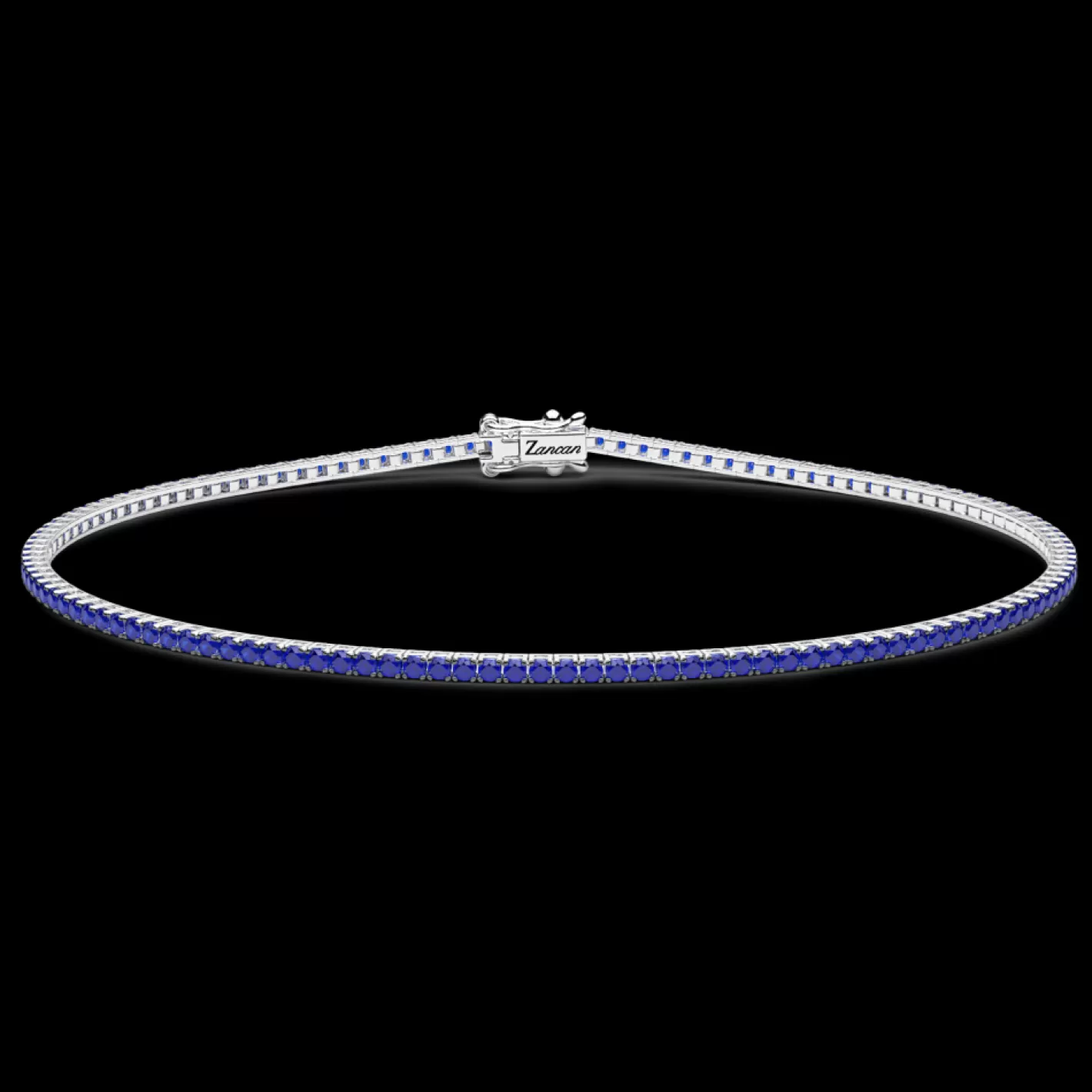 Zancan Gioielli Bracelets>Zancan Tennis Bracelet In 18Kt Gold And Sapphires.