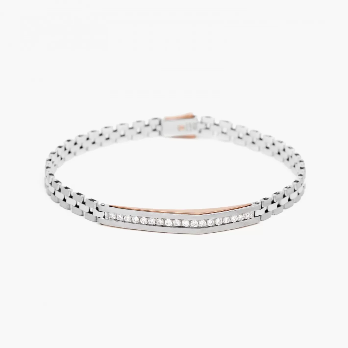 Zancan Gioielli Bracelets>Zancan White Gold Bracelet With Diamonds.