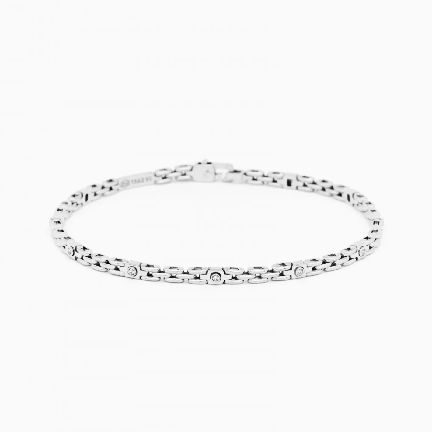 Zancan Gioielli Bracelets>Zancan White Gold Bracelet With Diamonds.