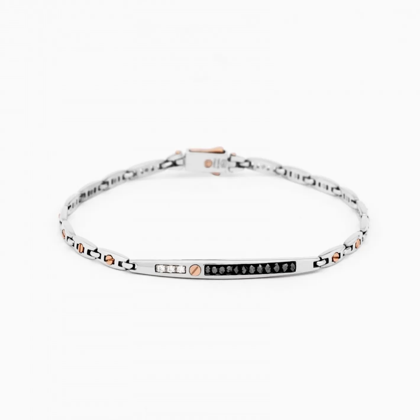 Zancan Gioielli Bracelets>Zancan White Gold Bracelet With Diamonds.