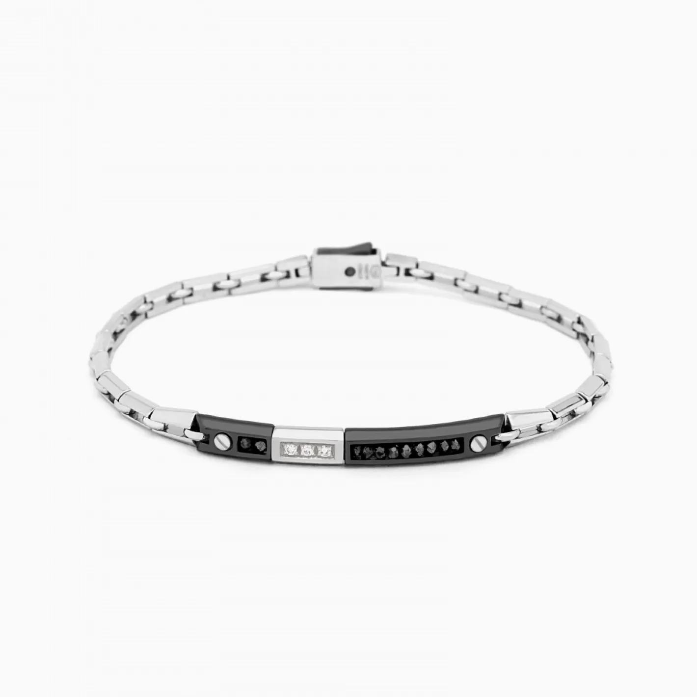 Zancan Gioielli Bracelets>Zancan White Gold Bracelet With Diamonds.