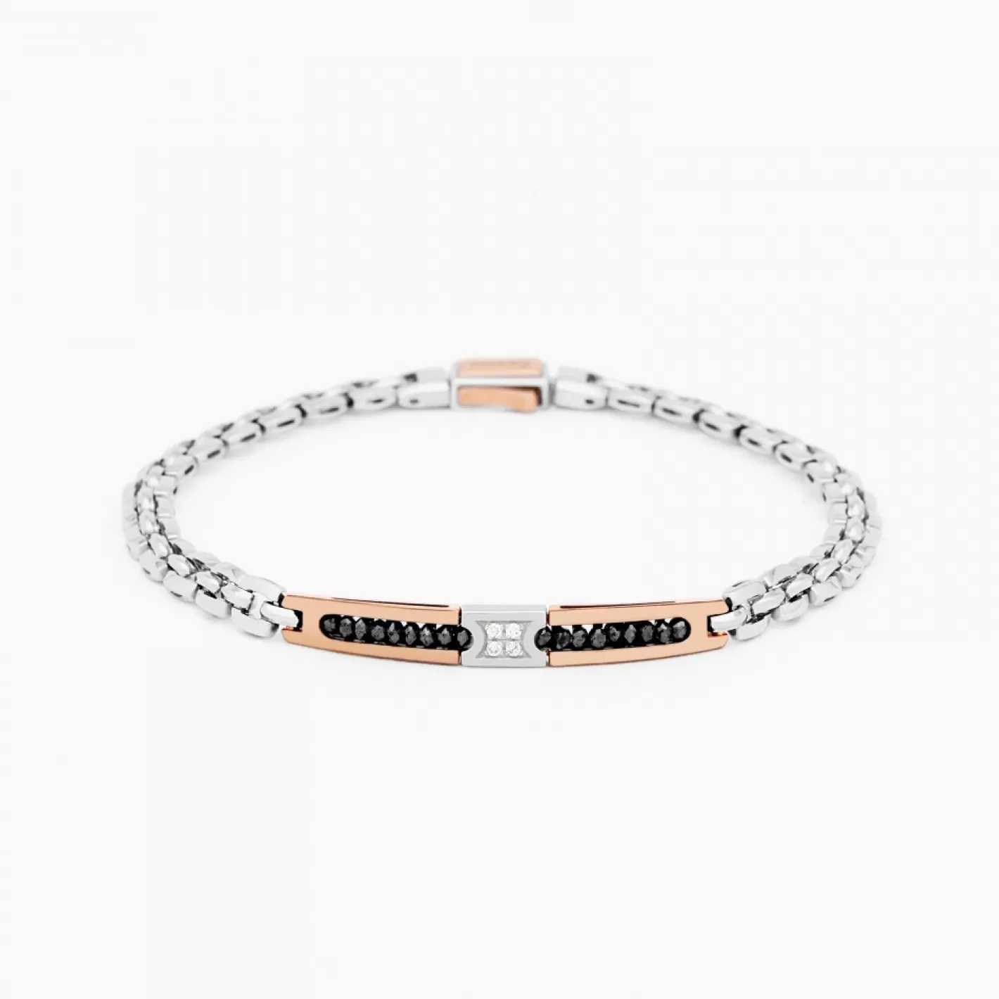 Zancan Gioielli Bracelets>Zancan White Gold Bracelet With Diamonds.