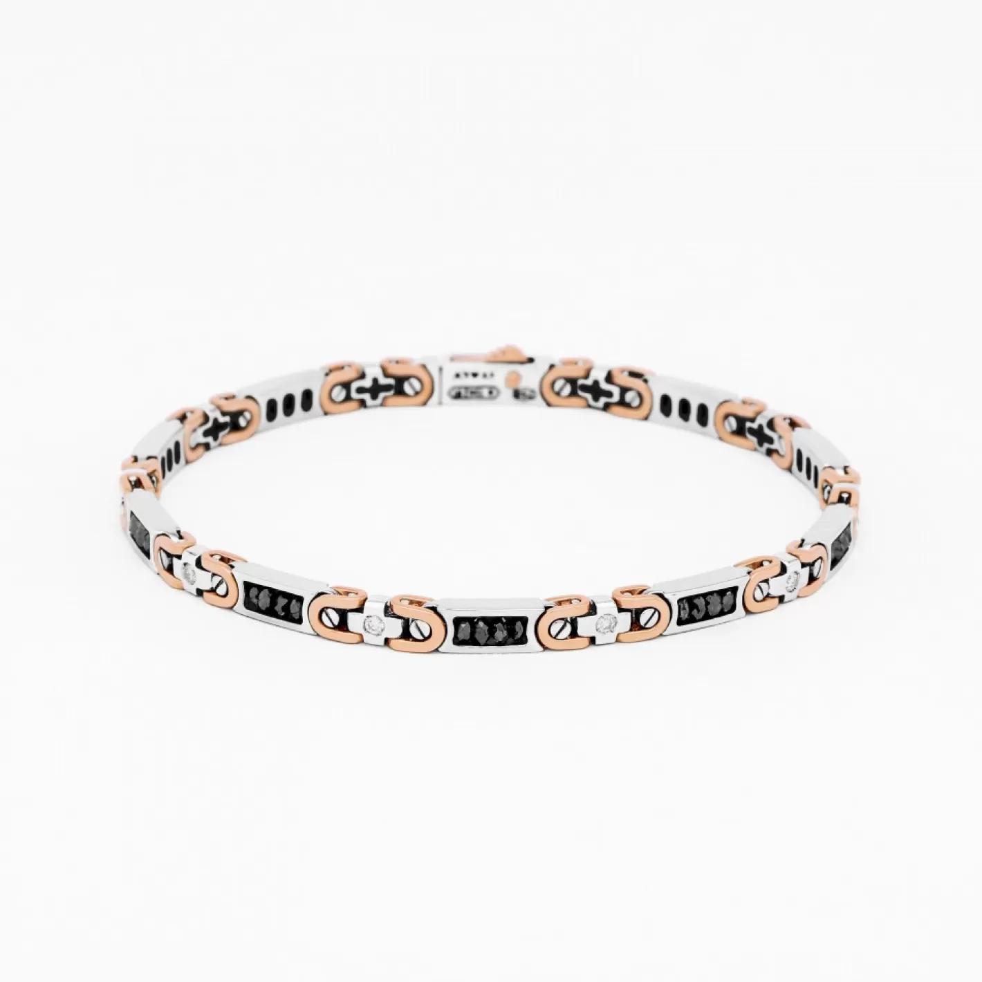 Zancan Gioielli Bracelets>Zancan White Gold Bracelet With Diamonds.