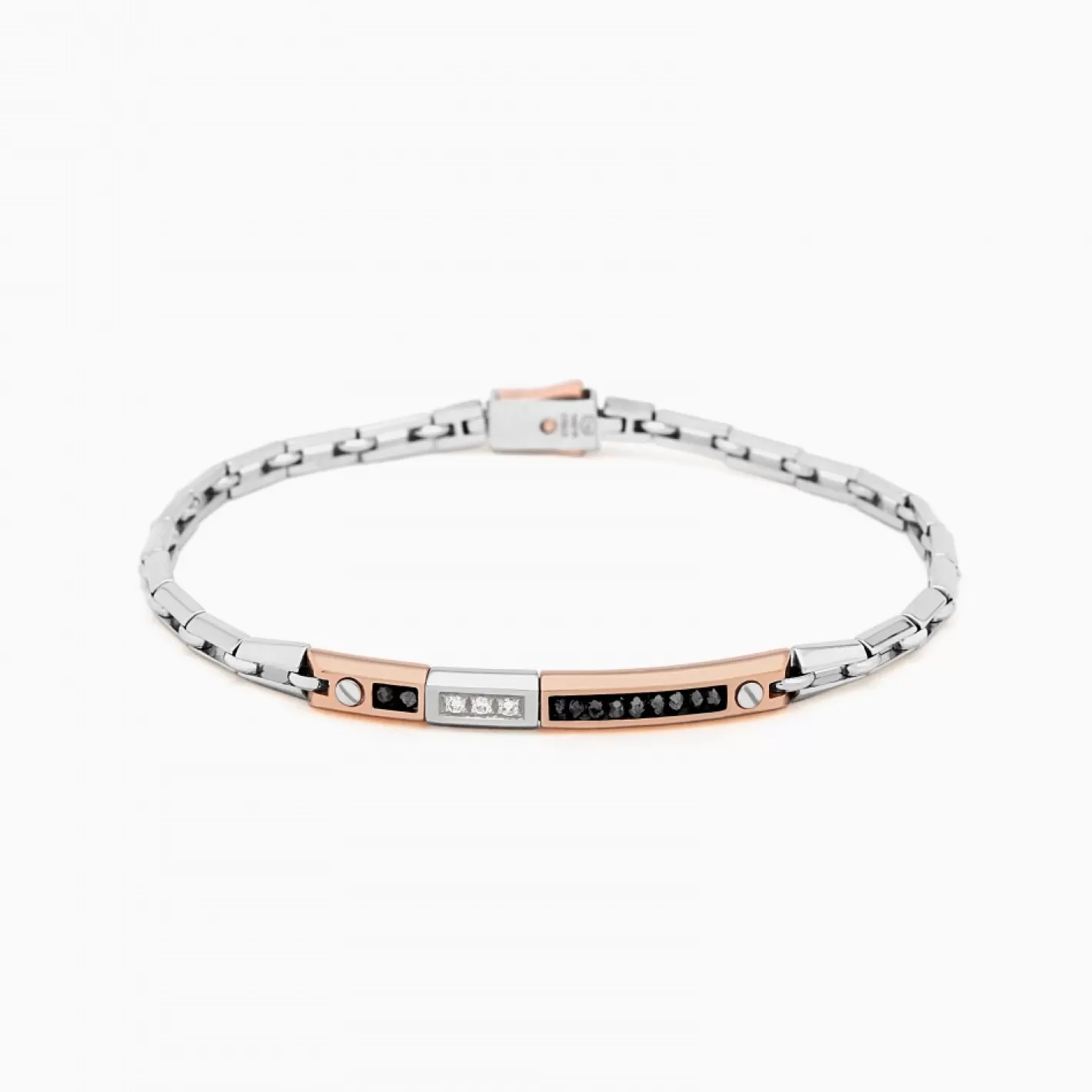 Zancan Gioielli Bracelets>Zancan White Gold Bracelet With Diamonds.