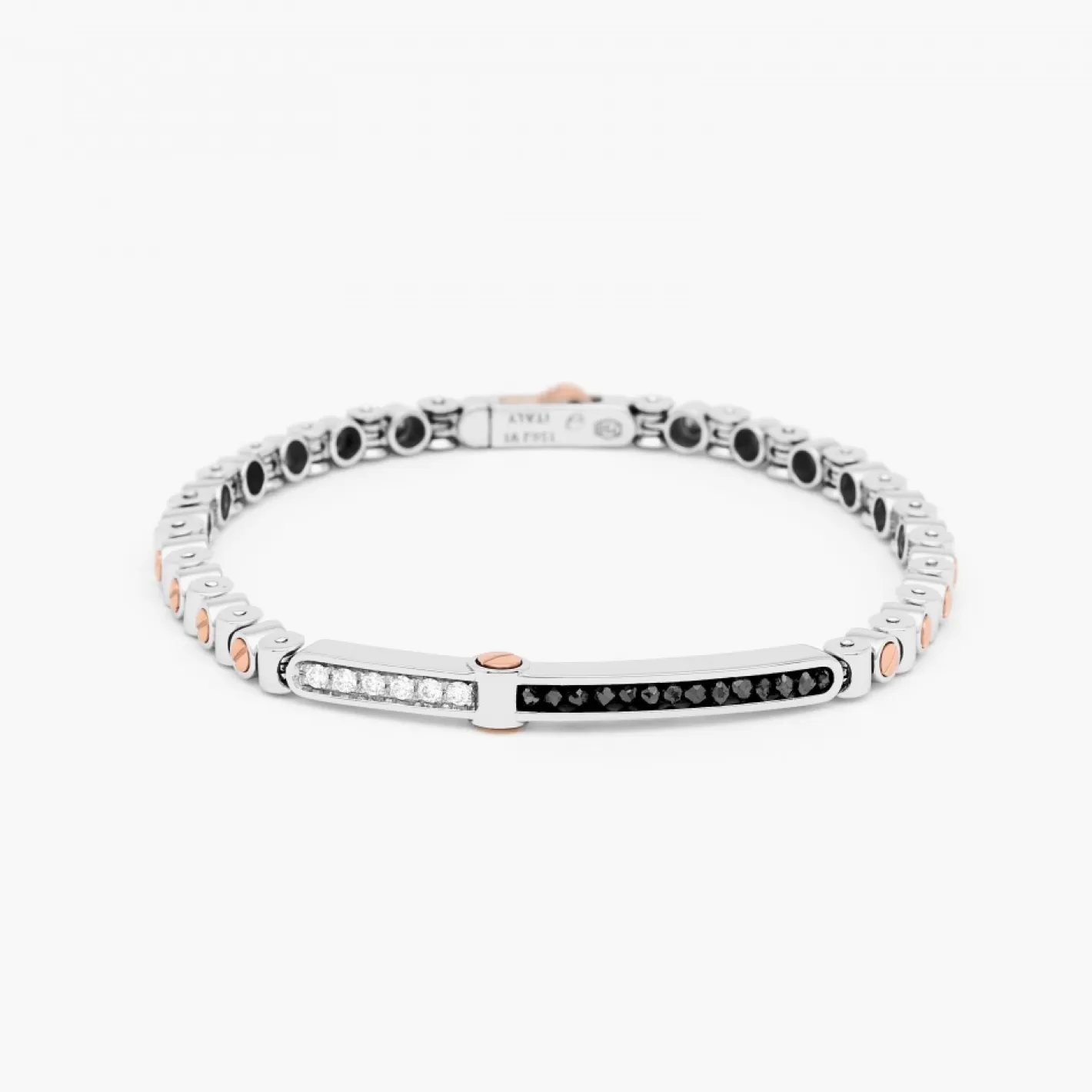 Zancan Gioielli Bracelets>Zancan White Gold Bracelet With Diamonds.