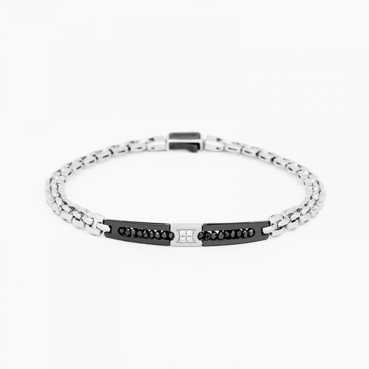 Zancan Gioielli Bracelets>Zancan White Gold Bracelet With Diamonds.