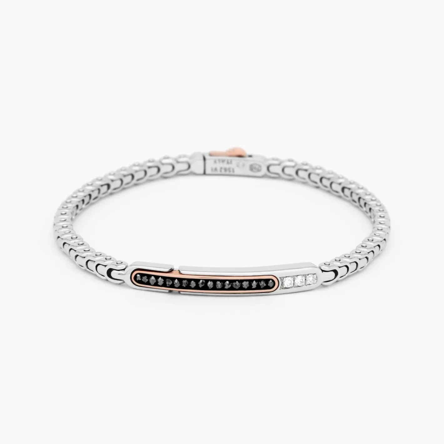 Zancan Gioielli Bracelets>Zancan White Gold Bracelet With Diamonds.