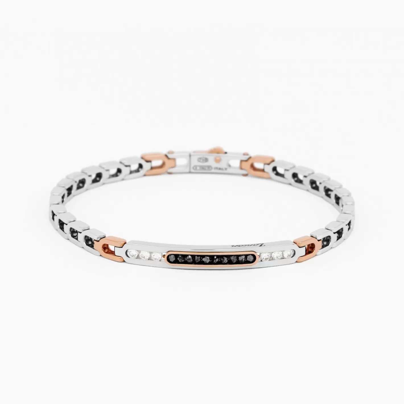 Zancan Gioielli Bracelets>Zancan White Gold Bracelet With Diamonds.