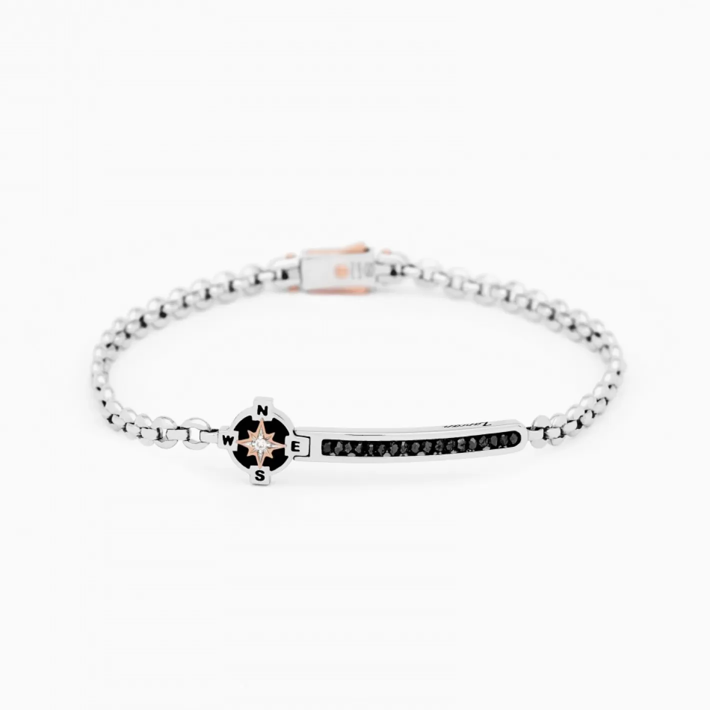 Zancan Gioielli Bracelets>Zancan White Gold Bracelet With Diamonds.