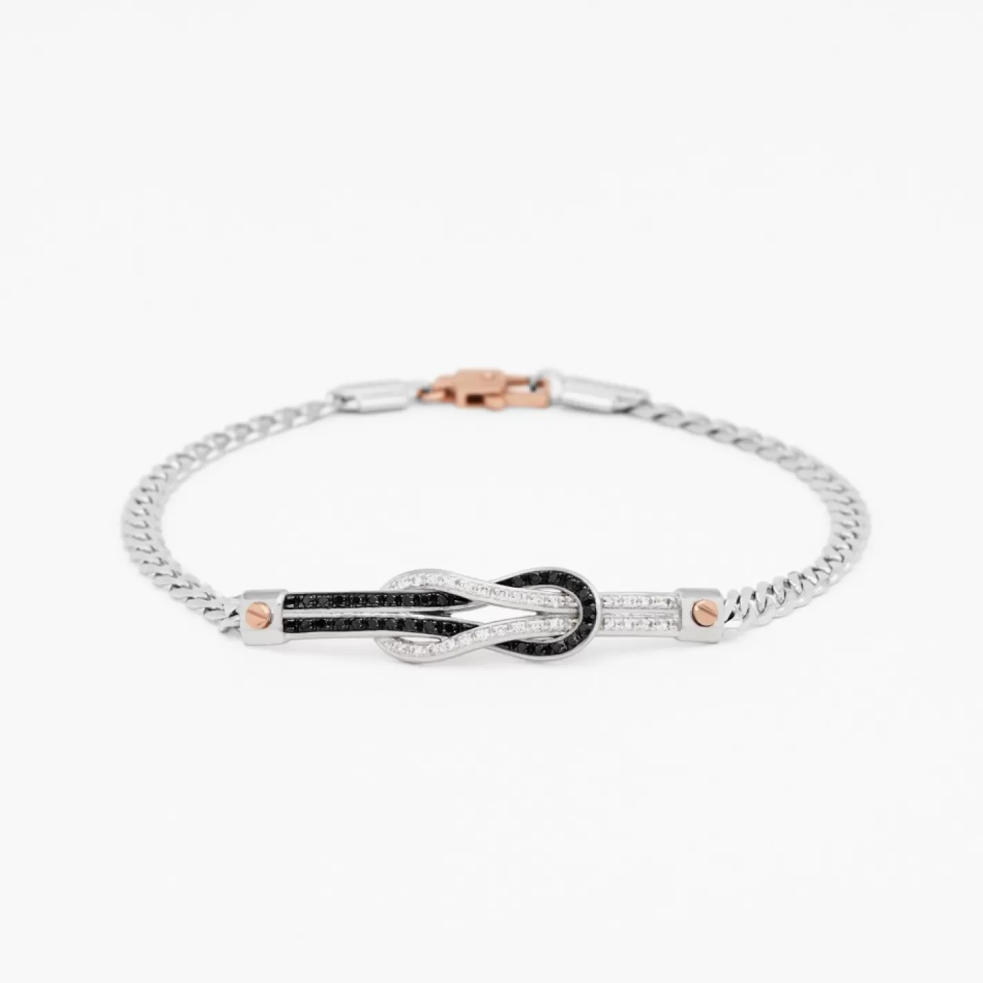 Zancan Gioielli Bracelets>Zancan White Gold Bracelet With Diamonds.