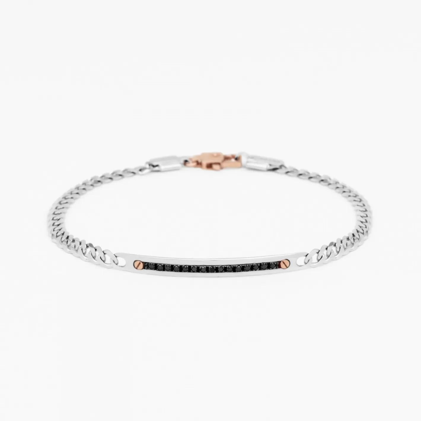 Zancan Gioielli Bracelets>Zancan White Gold Bracelet With Diamonds.