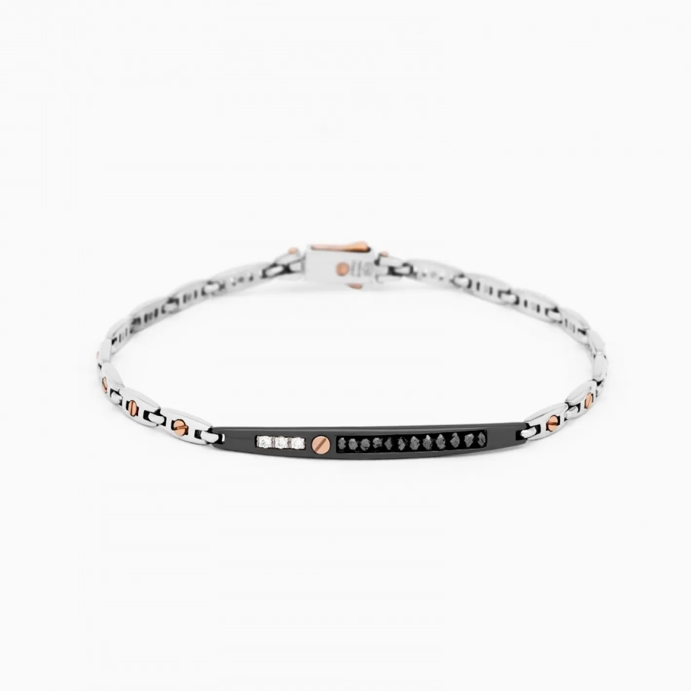 Zancan Gioielli Bracelets>Zancan White Gold Bracelet With Diamonds.