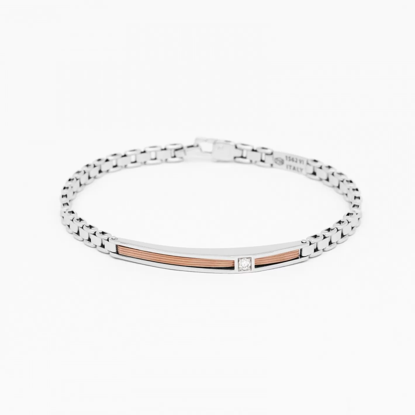 Zancan Gioielli Bracelets>Zancan White Gold Bracelet With Diamonds.