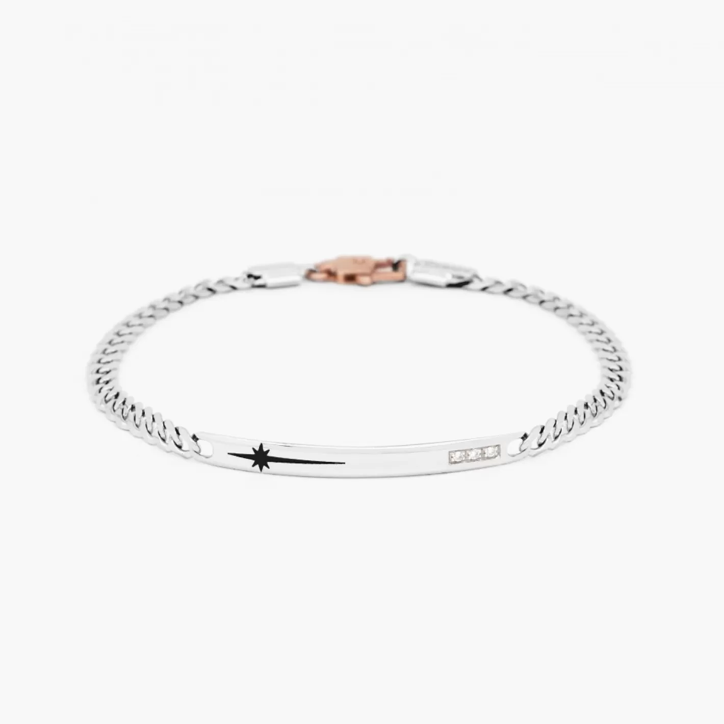 Zancan Gioielli Bracelets>Zancan White Gold Bracelet With Diamonds.