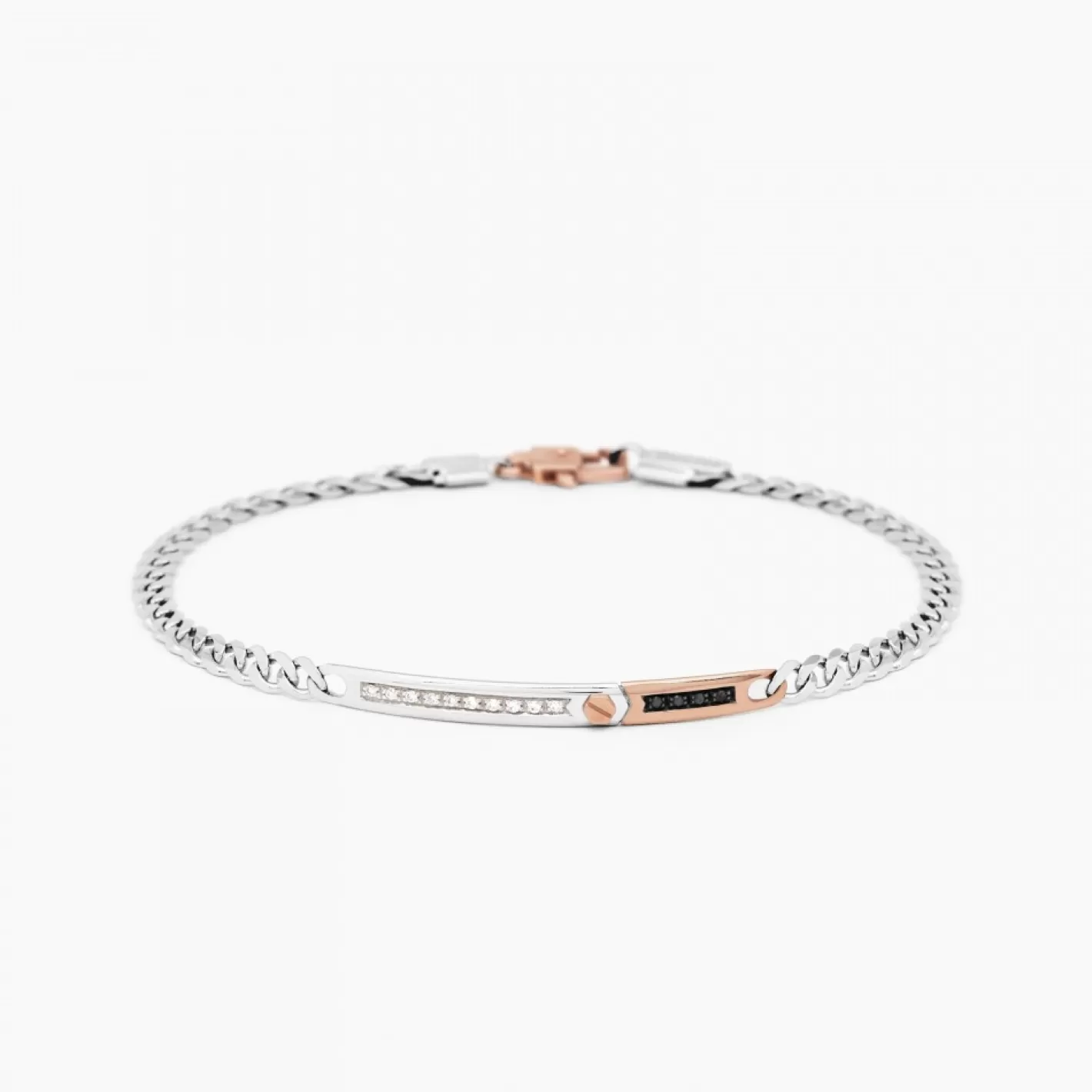 Zancan Gioielli Bracelets>Zancan White Gold Bracelet With Diamonds.