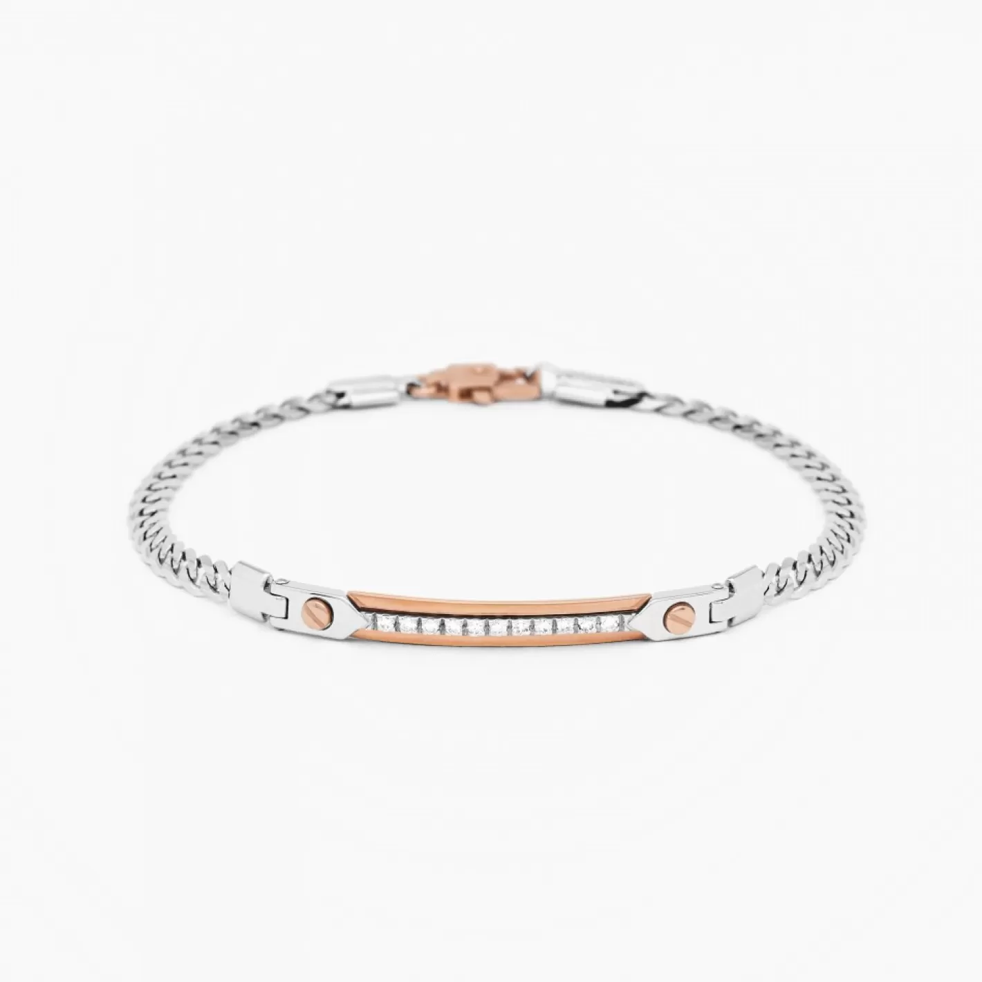 Zancan Gioielli Bracelets>Zancan White Gold Bracelet With Diamonds.