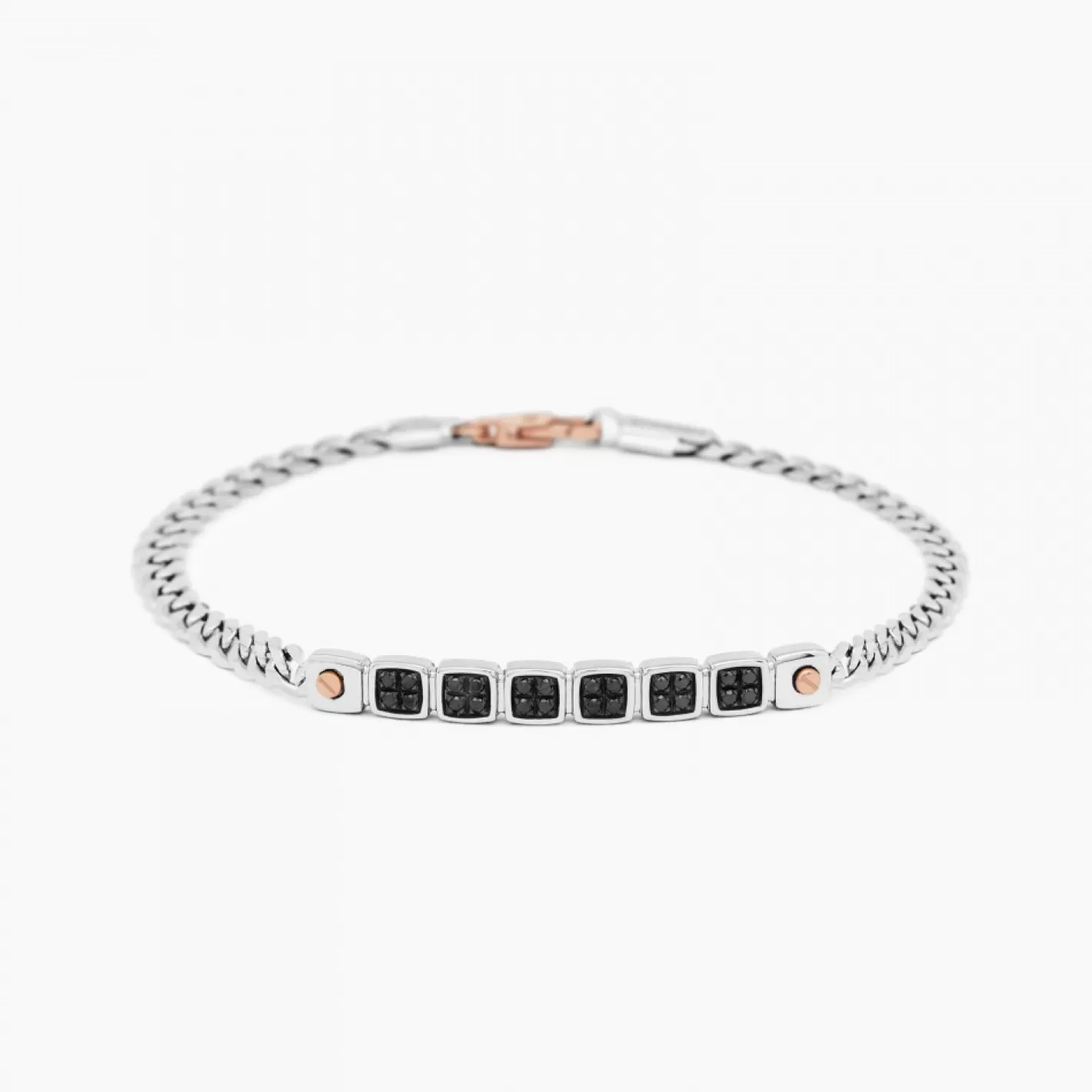 Zancan Gioielli Bracelets>Zancan White Gold Bracelet With Diamonds.