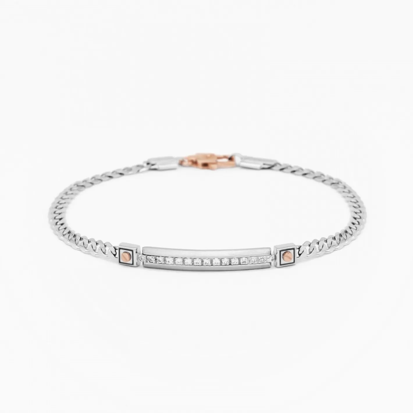 Zancan Gioielli Bracelets>Zancan White Gold Bracelet With Diamonds.