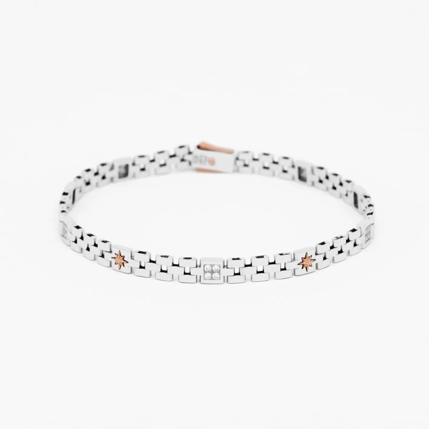 Zancan Gioielli Bracelets>Zancan White Gold Bracelet With Diamonds.