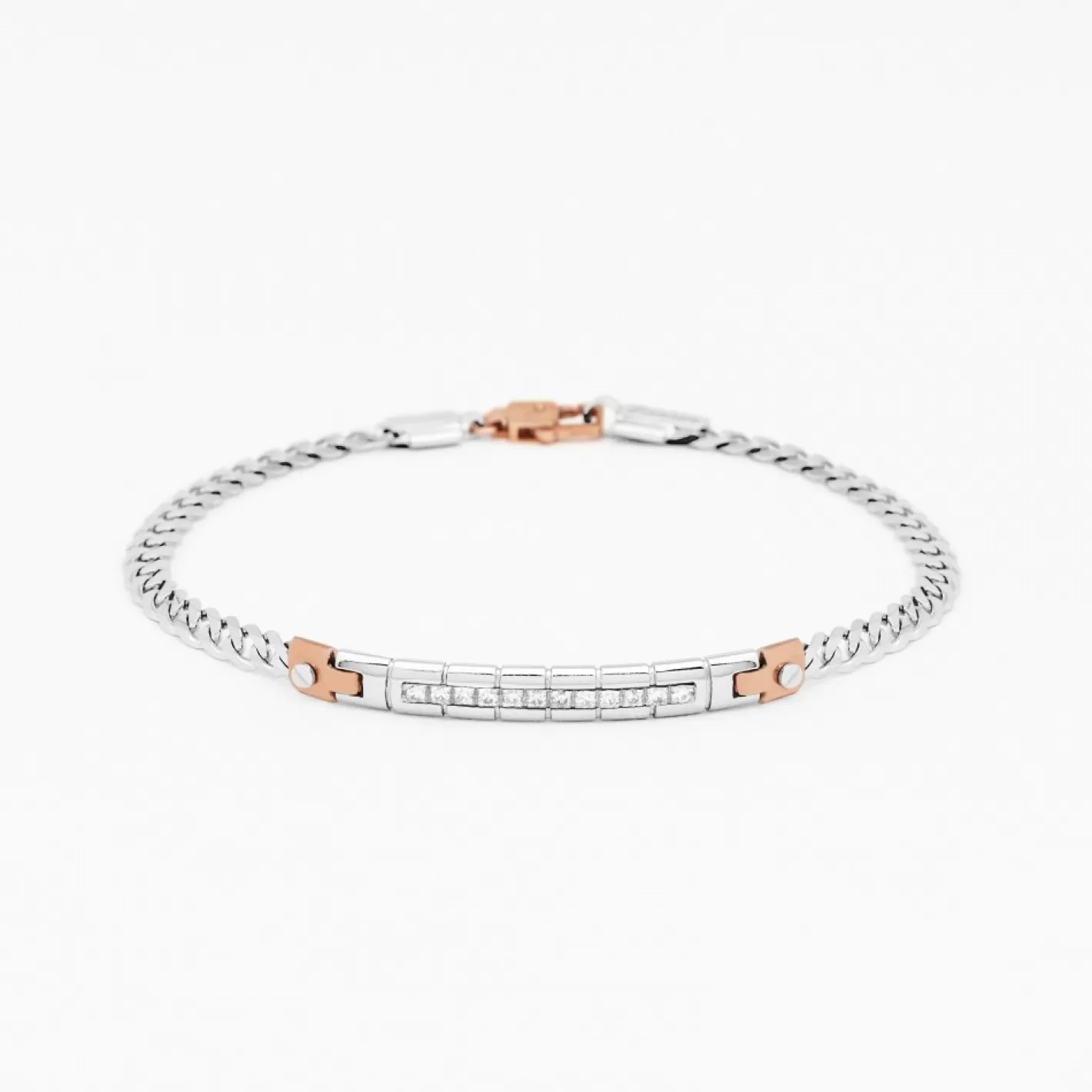 Zancan Gioielli Bracelets>Zancan White Gold Bracelet With Diamonds.